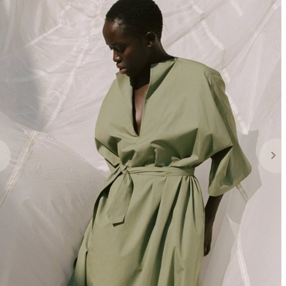 Shaina Mote Avignon Dress--Seaglass - Picture 2 of 5